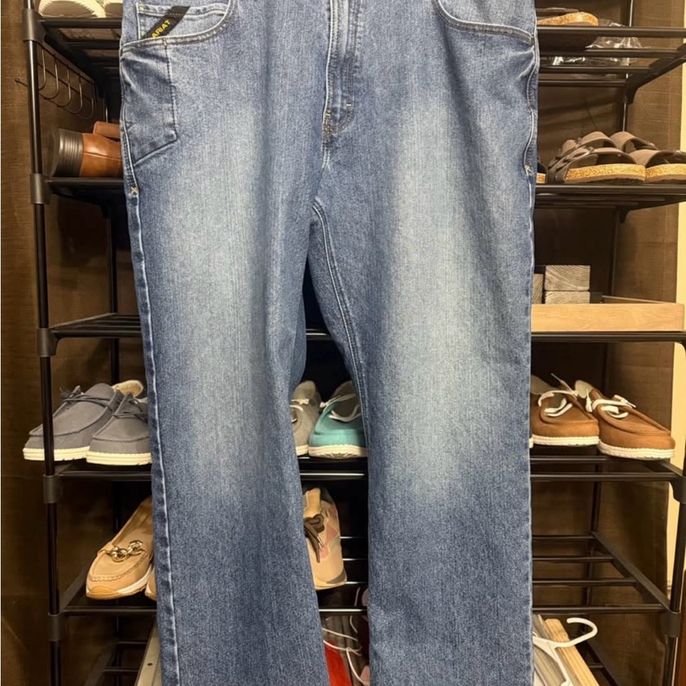 Ariat Men's Straight Blue Jeans